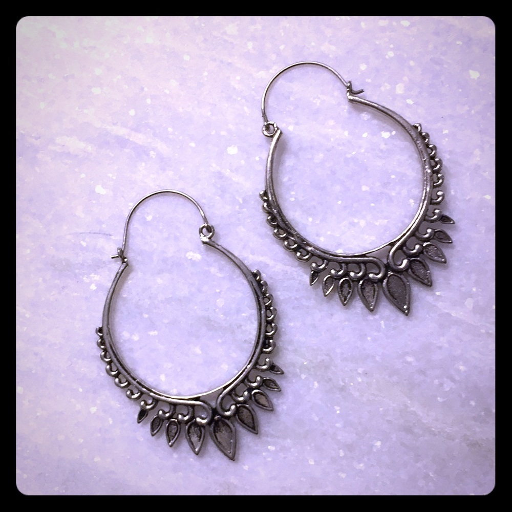 ☀️Silver Hoop Earrings